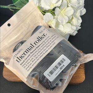 Kitsch Ceramic Thermal Rollers - Black
